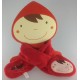 E10056D - Présentoir écharpe chaperon rouge