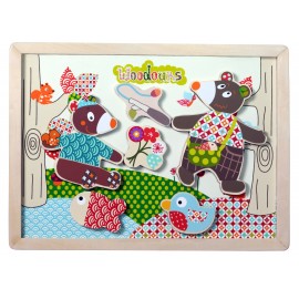 E51059 - Tableau Magnets Woodours