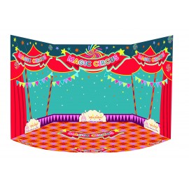 E40090 - Présentoir Magic Circus carton de vitrine 