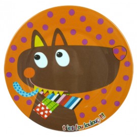 E20040- Assiette 20 cm plate Louloup