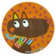 E20040- Assiette 20 cm plate Louloup