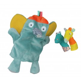 E80014 Marionnette elephant ( par 3)