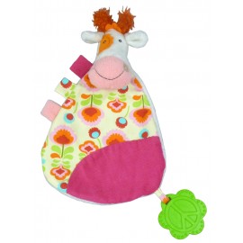 doudou plat anemone Peace and Love