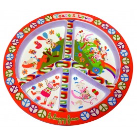 E30001 - Assiette Peace and Love