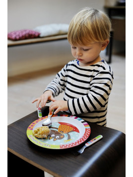 Assiette à rebord Louloup