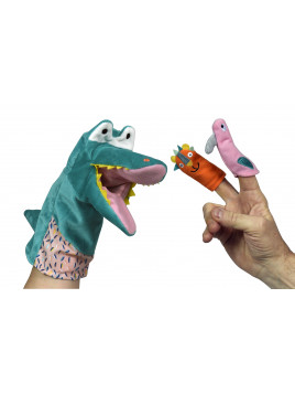 Marionnette Crocodile