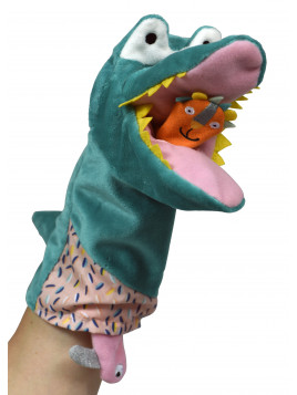 Marionnette Crocodile