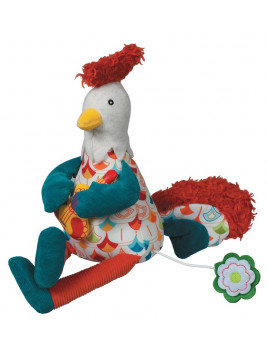 Doudou Musical Bob le coq